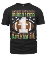 GodFather Of The 1St Year Down Football First Birthday Boy T-Shirt Unisex Premium T-Shirt black s
