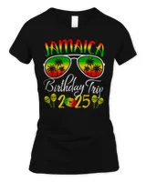 Jamaica Birthday Trip Black T-Shirt Women's Soft Style Fitted T-Shirt black s