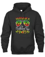 Jamaica Birthday Trip Black T-Shirt Unisex Hoodie black s