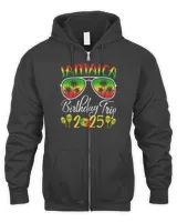 Jamaica Birthday Trip Black T-Shirt Men's Zip Hoodie black s