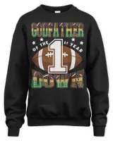 GodFather Of The 1St Year Down Football First Birthday Boy T-Shirt Unisex Sweatshirt black s
