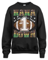 Nana Of The 1St Year Down Football First Birthday Boy T-Shirt Unisex Sweatshirt black s
