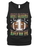 Great Grandma Of The 1St Year Down Football 1St Birthday Boy T-Shirt Men's Tank Top black s