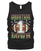 GodFather Of The 1St Year Down Football First Birthday Boy T-Shirt Men's Tank Top black s