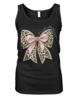 It Is Well With My Soul Inspired Faith Bible Bow Christian T-Shirt Women's Tank Top black s
