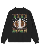 Titi Of The 1St Year Down Football First Birthday Boy T-Shirt Kids Standard Sweatshirt black xs