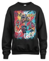 Macho Cream of Crop Oh Yeah Retro Funny Vintage T-Shirt Unisex Sweatshirt black s