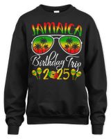 Jamaica Birthday Trip Black T-Shirt Unisex Sweatshirt black s