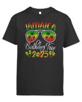 Jamaica Birthday Trip Black T-Shirt Kids Standard T-Shirt black xs