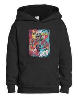 Macho Cream of Crop Oh Yeah Retro Funny Vintage T-Shirt Kids Pullover Hoodie black xs