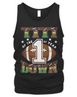 Titi Of The 1St Year Down Football First Birthday Boy T-Shirt Men's Tank Top black s