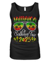 Jamaica Birthday Trip Black T-Shirt Women's Tank Top black s